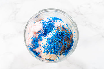 Bakerpan Blue Nonpareils Sprinkles - 7 Ounces Blue Sprinkles For Cake Decorating - Edible Nonpareils For Cupcakes, Ice Cream, Ca