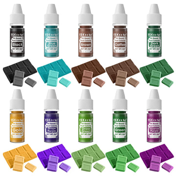 Oil Based Food Coloring For Chocolate - 20 Colors Upgraded Food Coloring, Edible Oil Food Dye For Candy, Cake Decorating, Baking