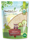 Food to Live Organic Oat Bran, 1 Pound Non-GMO, Kosher, Vegan, Bulk, High Fiber Hot Cereal, Milled from High Protein Oats