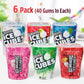 Icecubes Variety Pack - Sugar Free Refreshingly Cool Icecubes Gum Of Peppermint, Bubble Breeze, Spearmint, Cherry Limeade, Mint Crystal, And Fruit Punch Flavors, 6 Pack