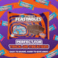 Feastables Mrbeast Halloween Candy Variety Pack With Milk Chocolate  Peanut Butter  & Milk Crunch Mini Bars  Trick or Treat Chocolate Bar Snacks or Party Favors  Fairtrade Cocoa  12.69 Oz Bags  4 Pack