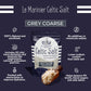 Le Marinier French Sea Salt Grey Coarse, 1.1lb (18oz) - 100% Natural, Unrefined, Hand Harvested Mineral Salt, Sel Gris