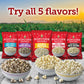 Popcorn Indiana Kettle Corn, King Size Bags Caddy, 2.1 Oz (Pack of 6)