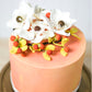Global Sugar Art Poppy Anemone Sugar Cake Flowers, White, 4 Count By Chef Alan Tetreault