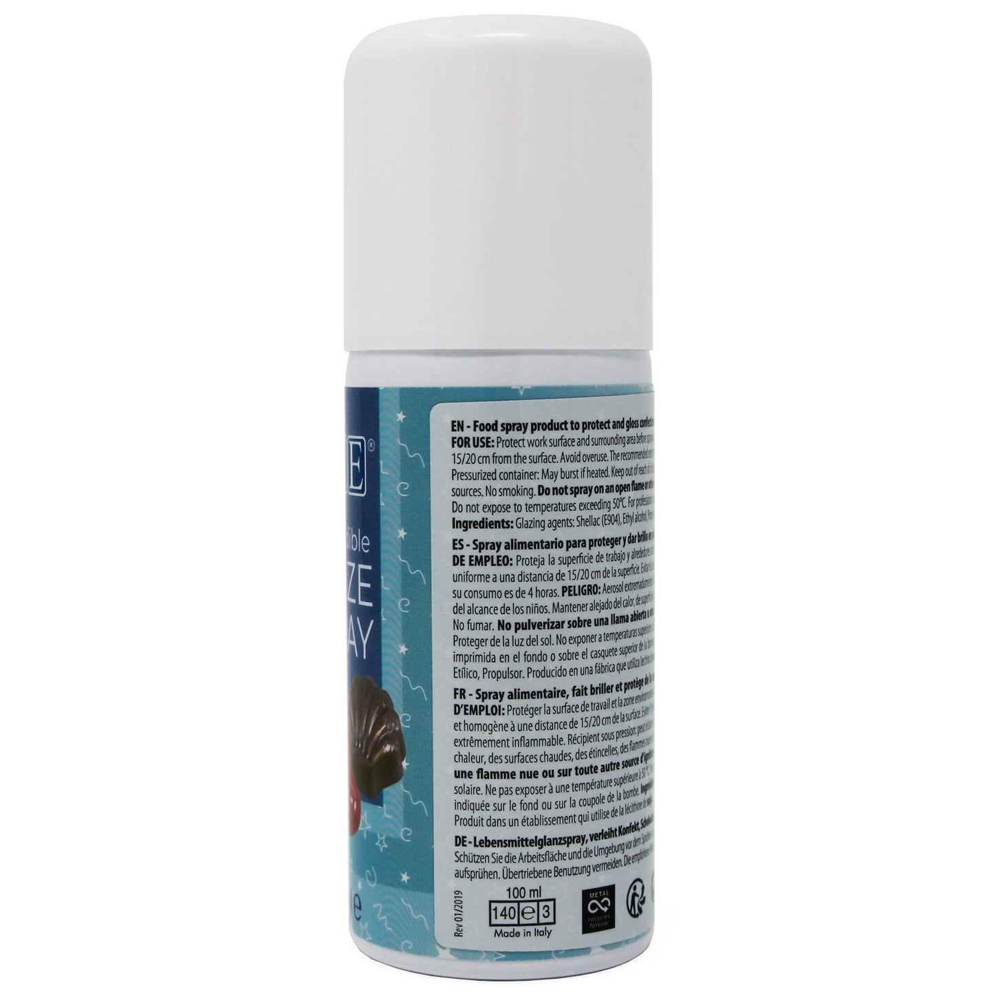 PME Edible Glaze Spray, 3oz, Transparent (EG700)