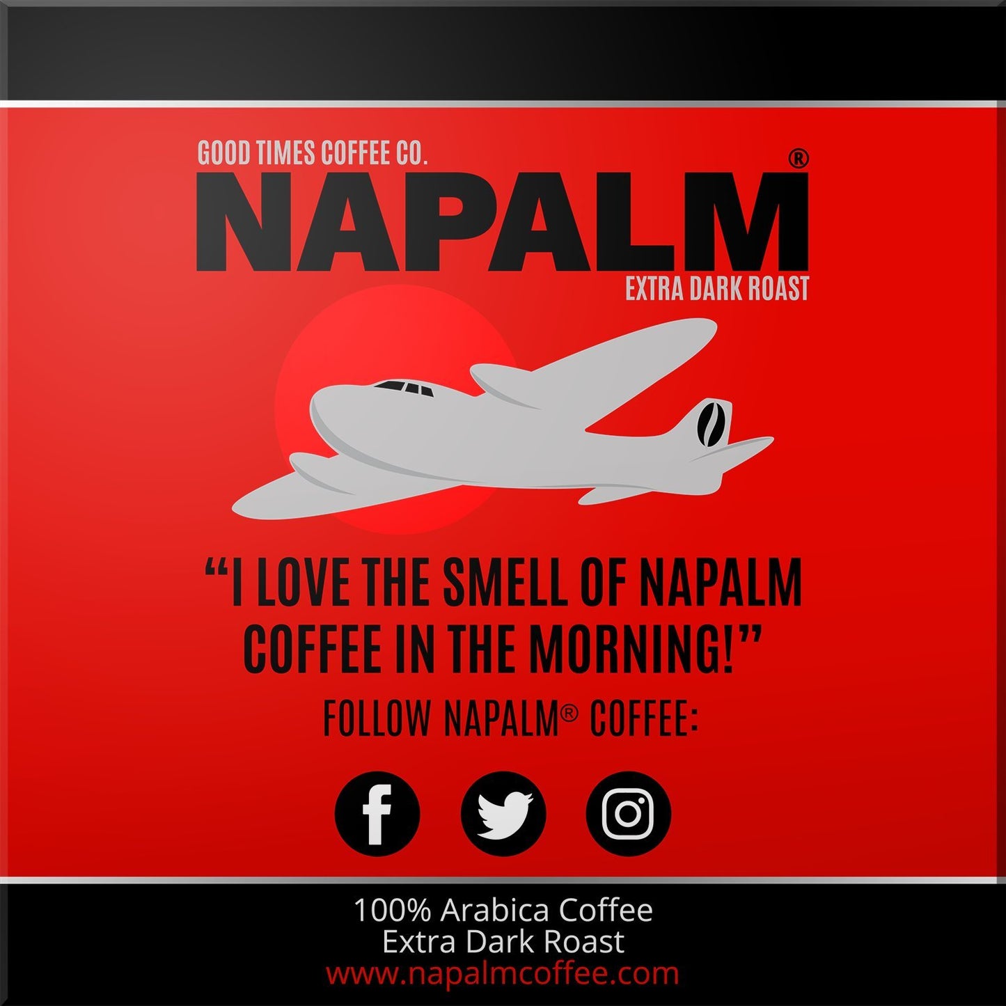 Napalm Coffee Extra Dark Roast, 100% Arabica, Single Serve Cups for Keurig, 12 Count
