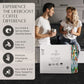 Lifeboost Half Caff Coffee K Cups - Low Acid Half Caff Coffee Pods - Single Origin Non-GMO Mold Free Pods Compatible with Keurig