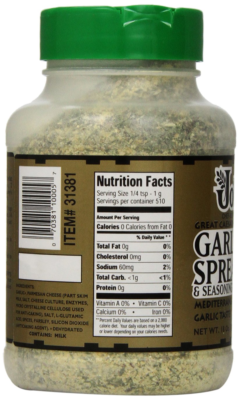 Johnny's Garlic Spread and Seasoning, 18 Oz