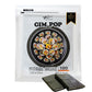 Gim Pop Premium Sushi Seaweed Sheets Roasted Sushi Nori All Natural Gold Grade Dried Seaweed for Wrap Rice, Onigiri, Sushi (100 