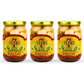 7 Farms Pickled Quail Eggs - Mild, Jalapeno, Sriracha, Cajun Flavors, 3 Pack, 16 Ounce Glass Jars