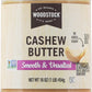 Woodstock Farms cashew Butter 16 Ounce - 12 per case.