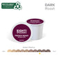 Eight O'Clock Coffee French Roast, Single-Serve Coffee K-Cup Pods, Dark Roast, 72 Count