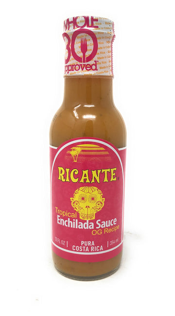 Ricante Hot Sauce Enchilada Sauce, 12 Fz