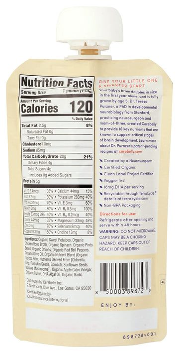 Og2 Cbelly Puree Swt Pot (6X4.00)