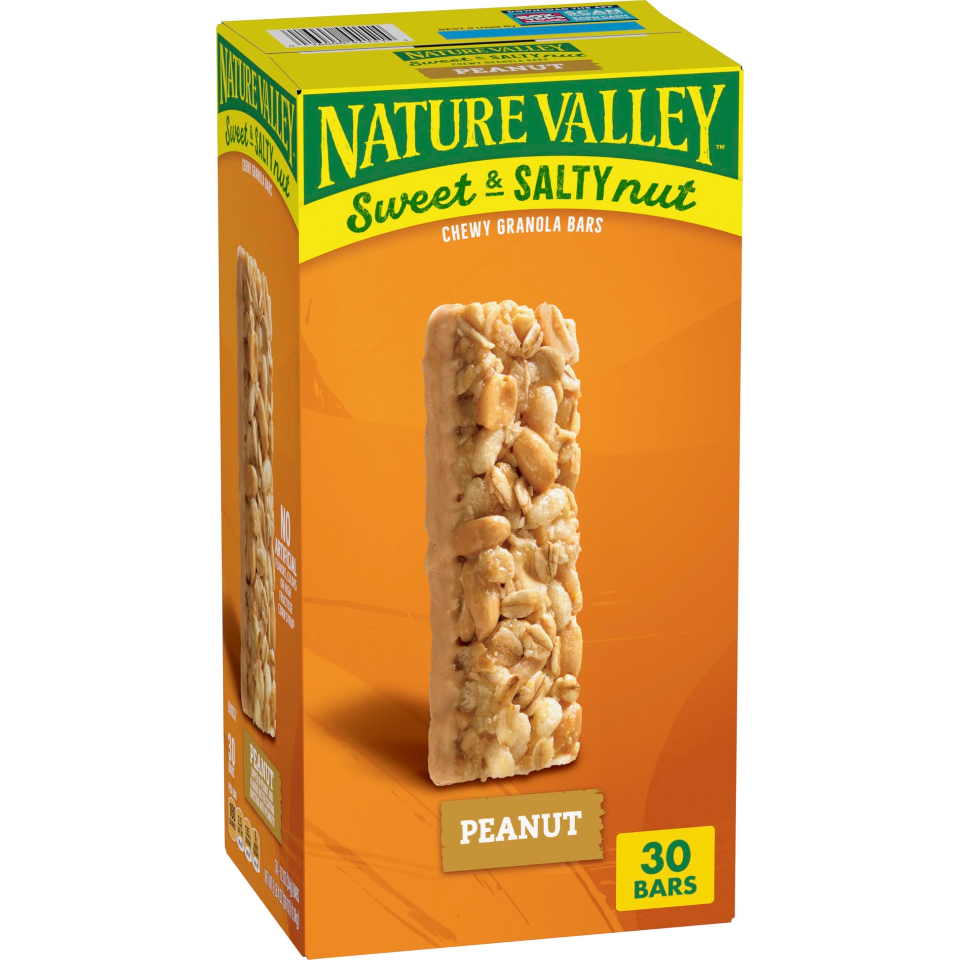 Nature Valley Sweet And Salty Granola Bars, Peanut, 30 Bars, 36 Oz