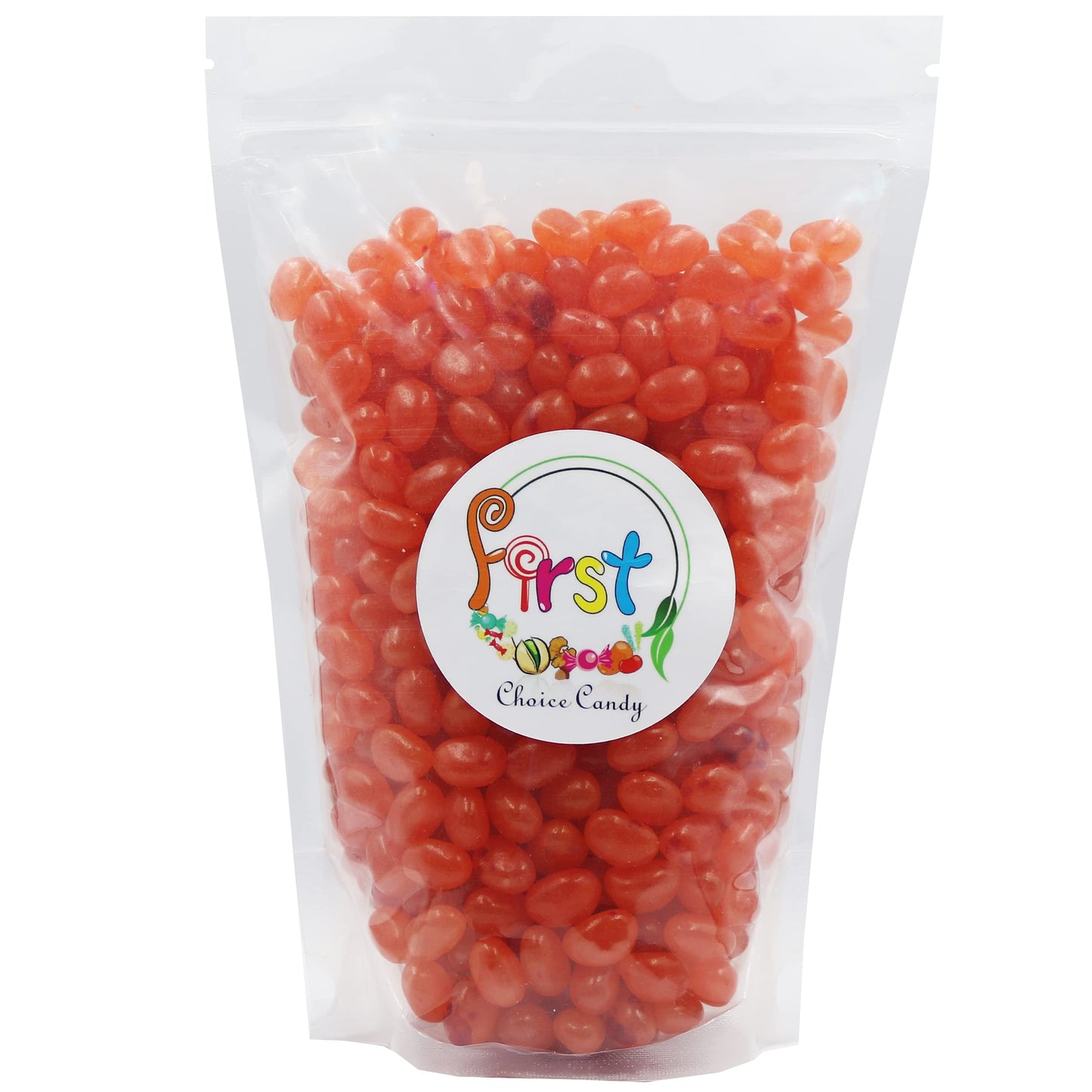 Firstchoicecandy Variety Flavors Jelly Beans (Peach, 1 Pound)