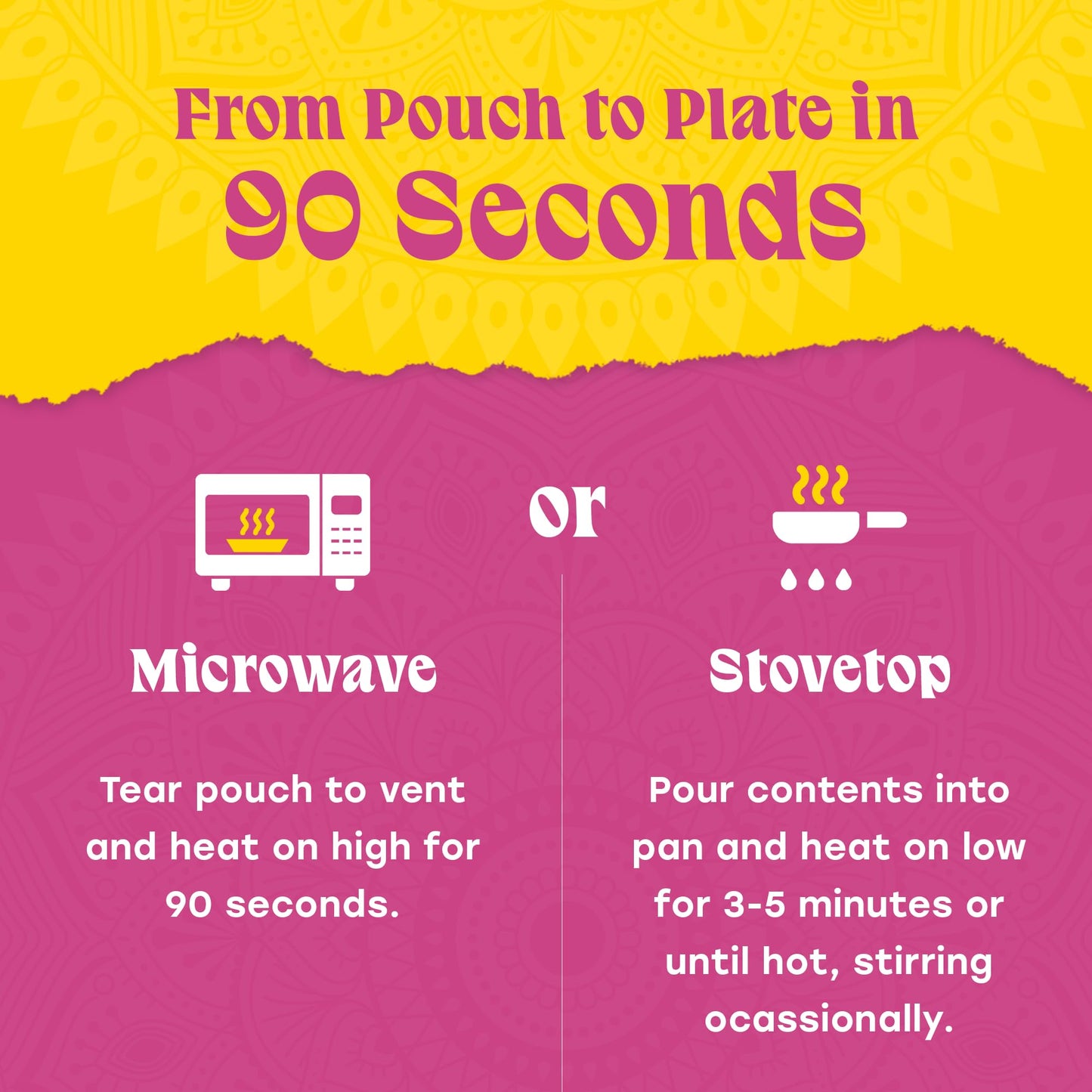 Truly Indian Spiced Lentil & Bean Chili, 10 Ounce, Vegan, Ready to Eat, Traditional Indian Food