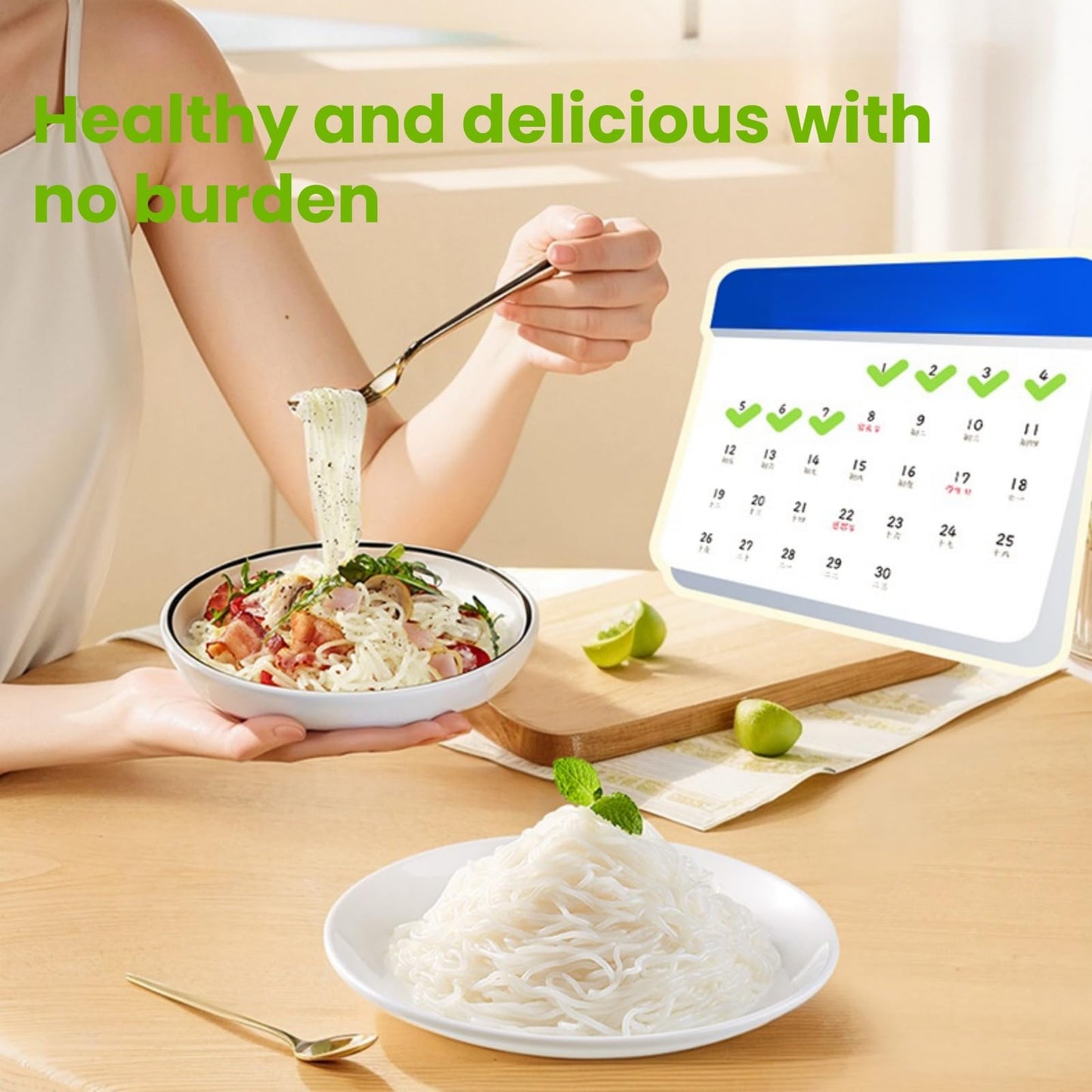 Shirataki Konjac Pasta, Low Carb Gluten Free Dried Noodles, Stir Fry, Vegan