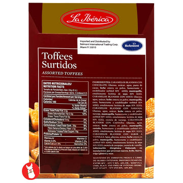 La Iberica Caramelos Blandos Surtidos Peruanos 5.3 Oz | Peruvian Assorted Toffees 3 Pack