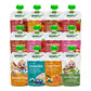 Sprout Organic Baby Food, Stage 2 Pouches, 12 Flavor Fruit Veggie & Grain Variety Sampler, 3.5 Oz (Pack Of 12)
