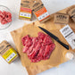 Lucky Beef Jerky Spicy DIY Jerky Seasoning Kit - 12oz - Includes Red Pepper, Black Pepper, Sweet & Spicy