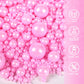 Pink Sprinkles For Cake Decorations, Edible Pearl Sprinkles For Cake Baking Decorations Cupcake Toppers Cookie Decorating Lover