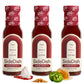 SideDish BBQ Sauce - Refined Sugar Free, Seed Oil Free, Gluten & Dairy Free - 8 Fl Oz (3-Pack)