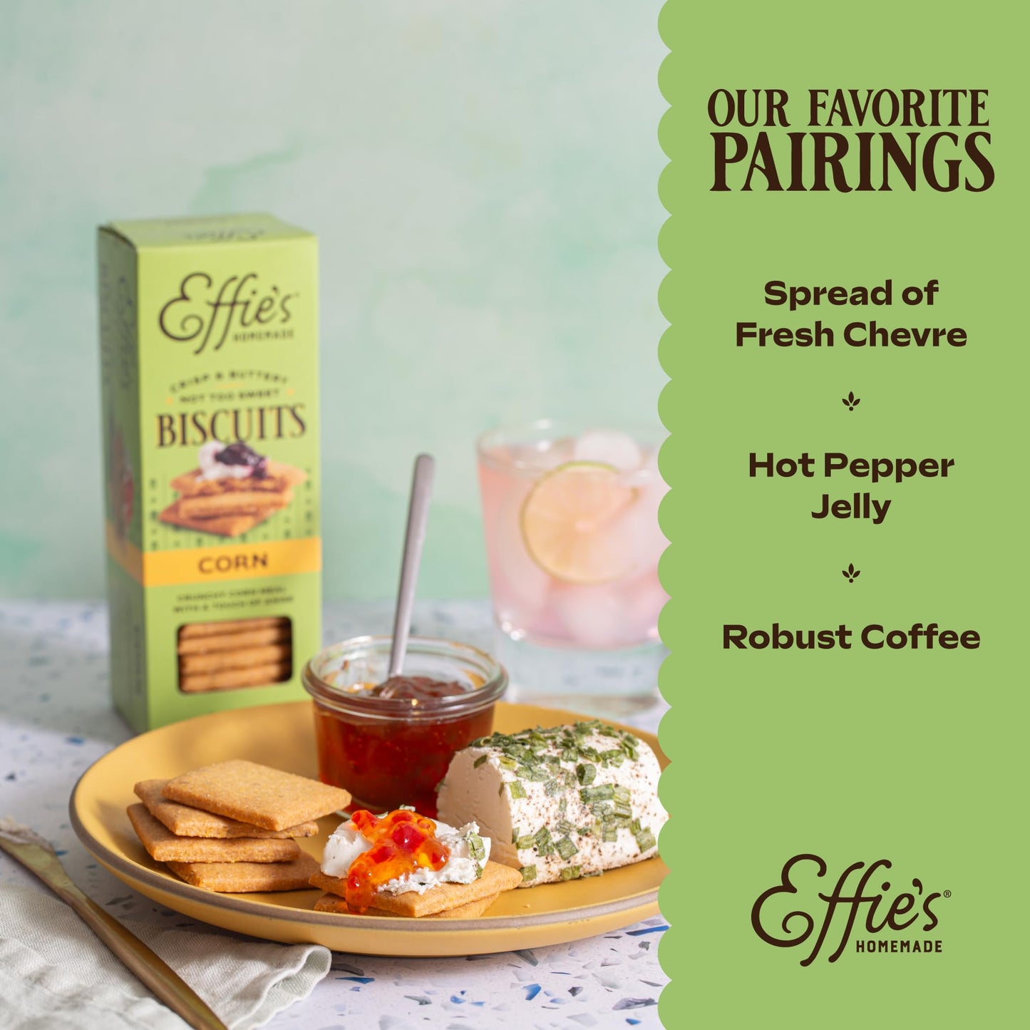 Effies Homemade Biscuits - Corn - 1 Pack