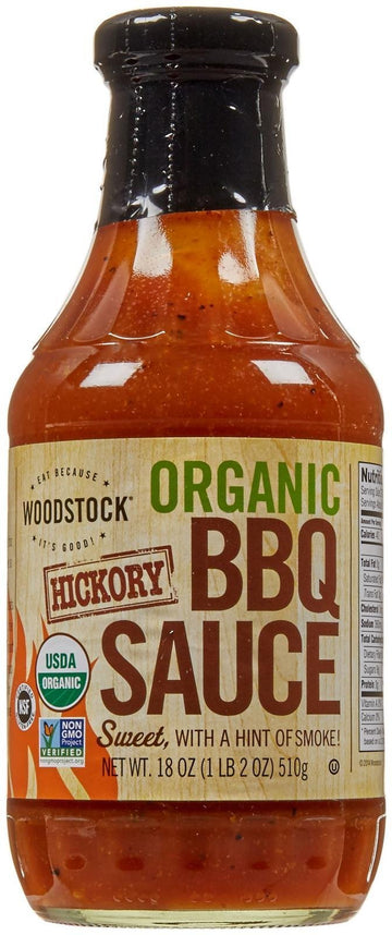 Woodstock Bbq Sauce, Hickory (12X18 Oz)