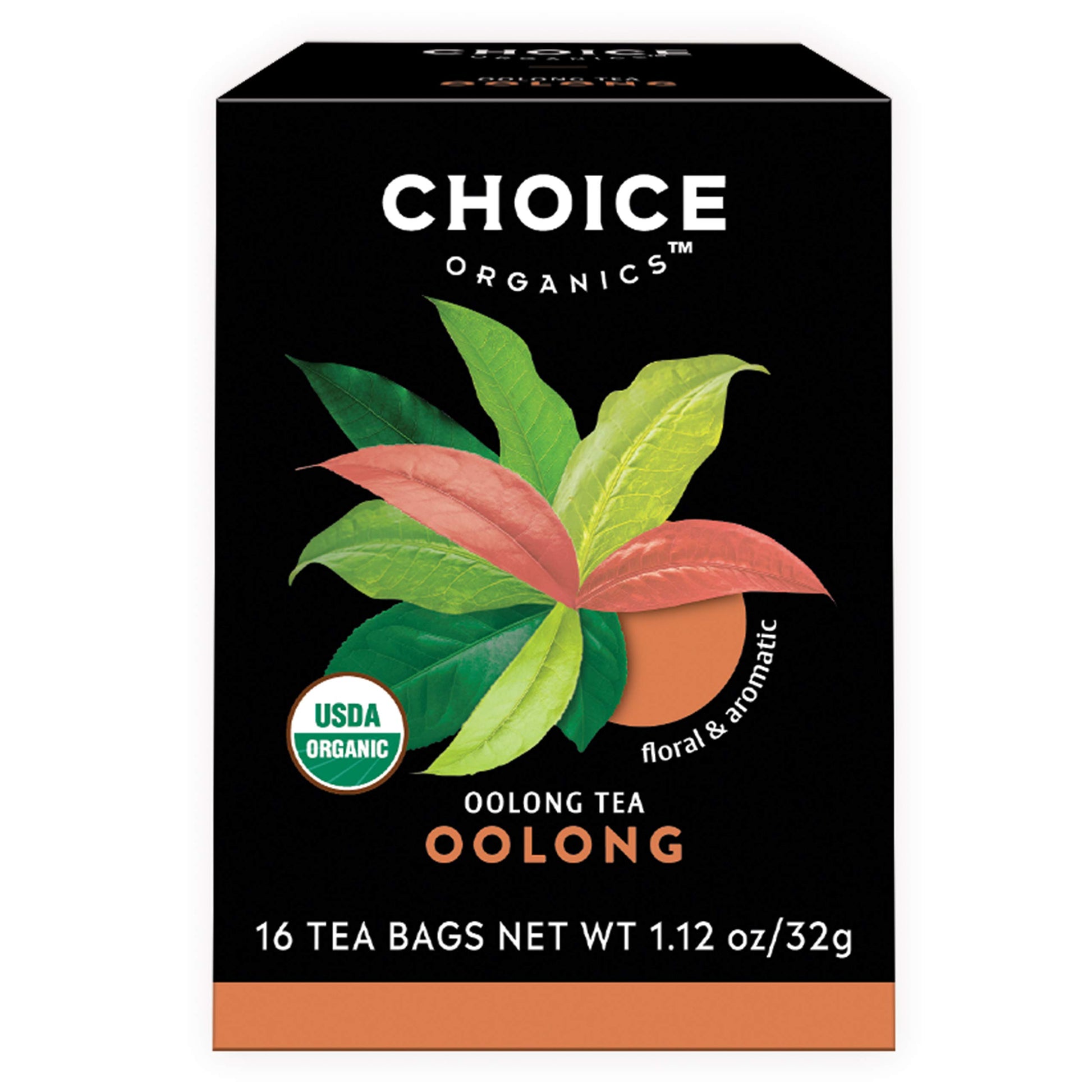 Choice Organic Teas Oolong Tea - Fair Trade - 48 Organic Tea Bags - 16 Count (Pack of 3) - Contains Caffeine