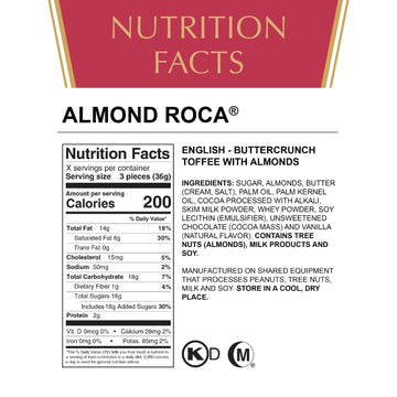 Almond Roca 1240ml Canister