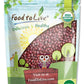 Food To Live Organic Adzuki Sprouting Beans, 1 Pound – Whole Raw Dried Azuki Beans (Red Mung Beans), Non-Gmo, Kosher, And Vegan, Bulk Organic Beans