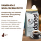 D DANESI CAFFÈ Whole Roasted Coffee Beans - Espresso, Medium Roast, 4.5lb (2 Pack), Silver