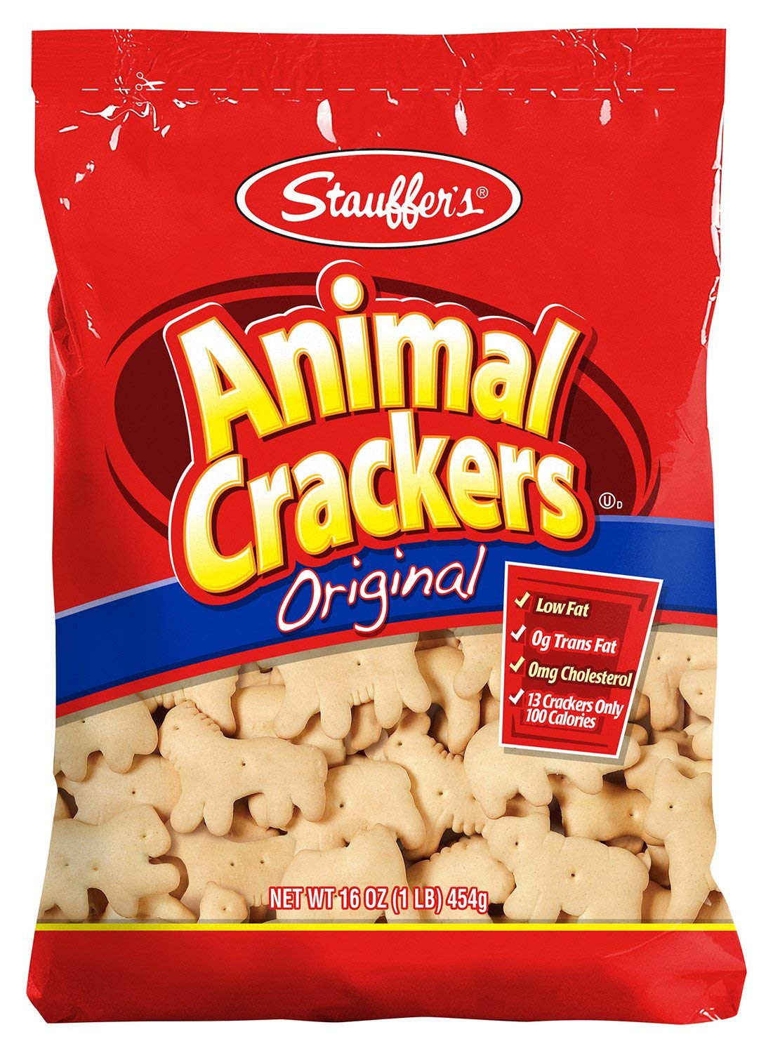 Stauffers Original Animal Crackers 16 Oz. Bag (2 Bags)