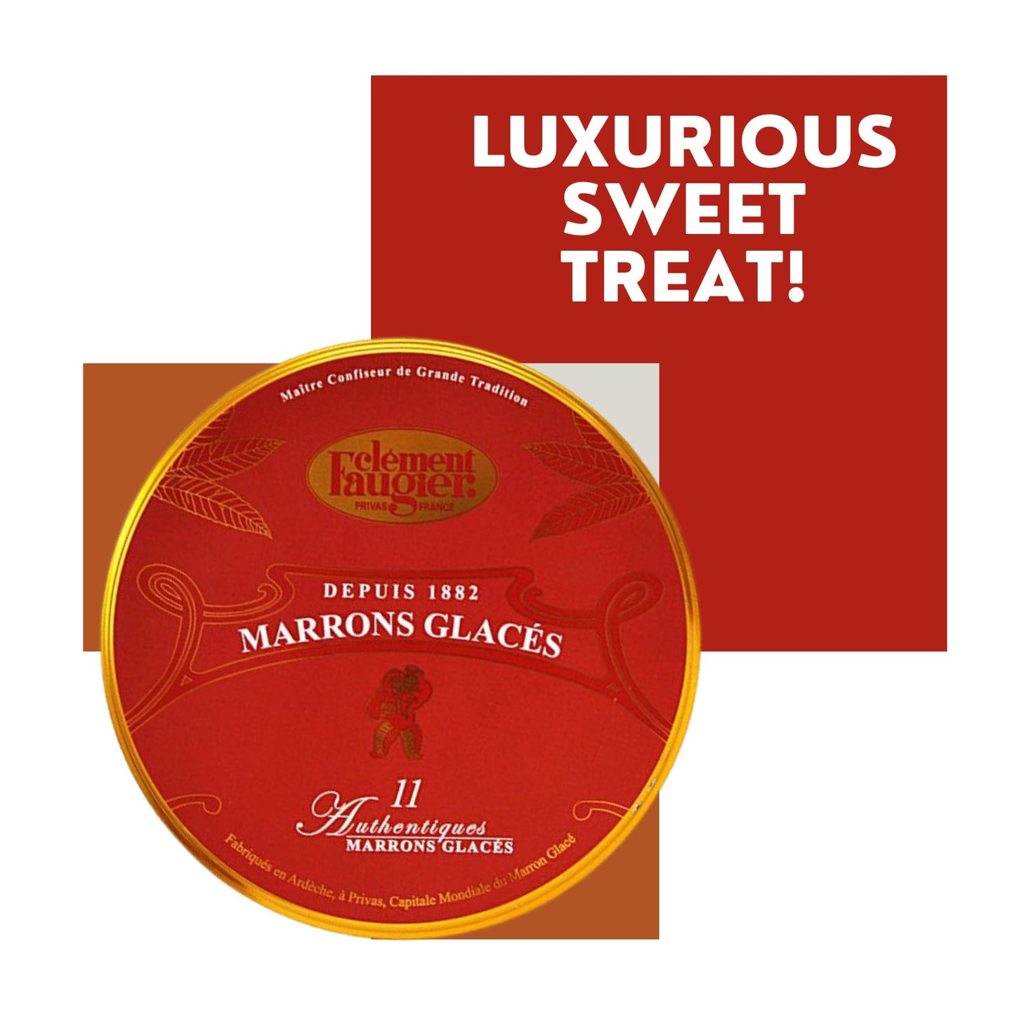 Marrons Glaces - Candied Chestnuts, 9.17 Oz.