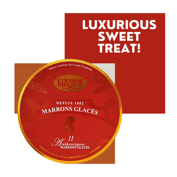Marrons Glaces - Candied Chestnuts, 9.17 Oz.