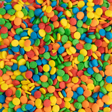 Cake Mate Bright Confetti Sprinkles - Colorful Red, Yellow, Green, Blue & Orange Sprinkles For Cakes, Cupcakes, Cookies, And Mor