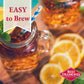 RED DIAMOND Iced Tea Bags - Family Size, Premium Blend, 24 Quart Bags (6 Pack) - Delicious Freshly Brewed Taste, 144 Count