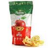SUNNY CRISPS Dried Apples No Sugar Added 3.52 Oz - Chewable Dry Apple Slices for Potpourri - Ring Shaped Dehydrated Apple Slices