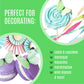 Sugar Robot Edible Butterflies For Cake Decorating - Small Pastel Green Butterfly Cake Toppers And Cupcake Toppers - Decoration Made In The Usa - Enhanced Crafted (Green)