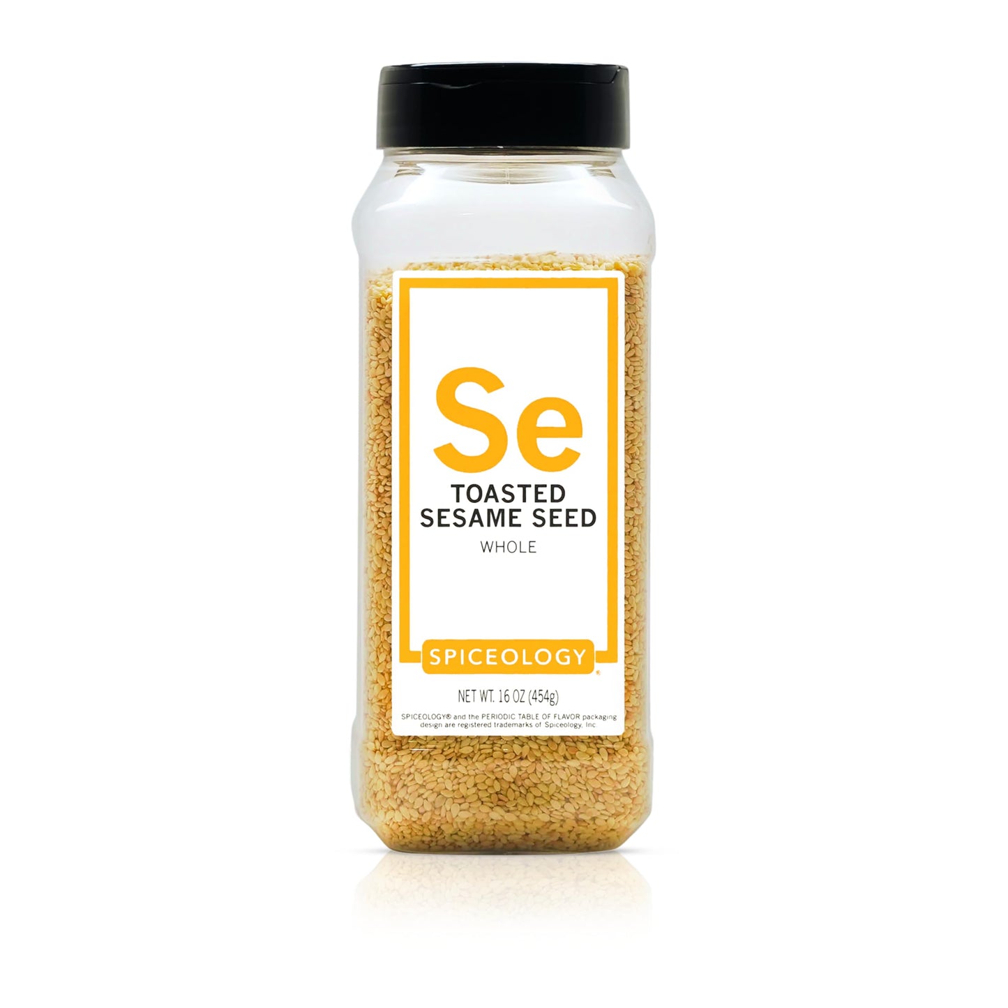 Spiceology - Toasted Sesame Seeds - Nutty, Crunchy Garnish for Asian, Middle Eastern & Global Dishes - Use in Stir-Frys, Baked G