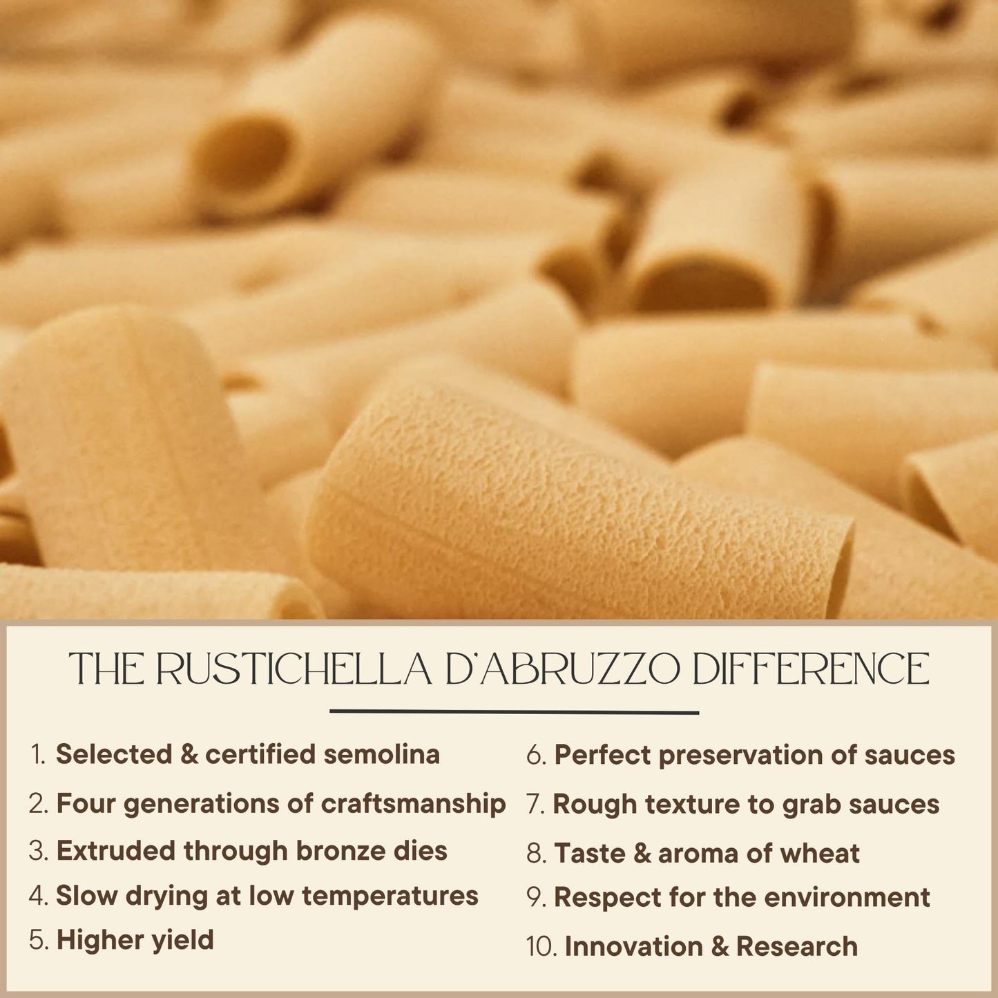 Rustichella dAbruzzo Spaghetti - Classic Italian Pasta, 500g Each, Perfect for Olive Oil Sauces, Cacio e Pepe & Carbonara