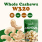 Food To Live - Raw Cashews, 4 Pounds Deluxe Whole Nuts, Unsalted, Unroasted Fancy Snack, Size W-320, Kosher, Vegan, Bulk, A Good Source Of Magnesium, Phosphorus, Manganese & Copper