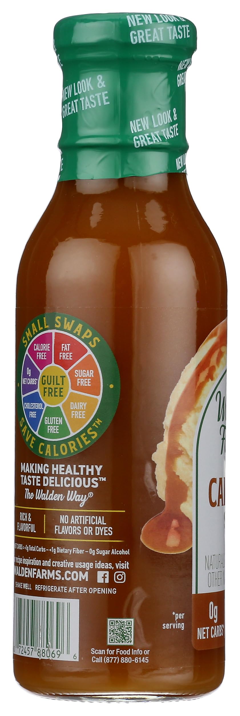 Walden Farms Caramel Syrup - 12 Fl Oz (Pack of 6)