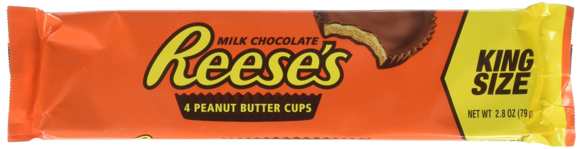 Reeses Peanut Butter Cup King Size 2.8 oz, 24/Box