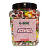 G-Box 22 Oz Freeze Dried Candy Frettles, Delightful Crunchy Fruity Flavorful Burst, Tiktok Trend Items, Air-Tight Sealed In A Gr