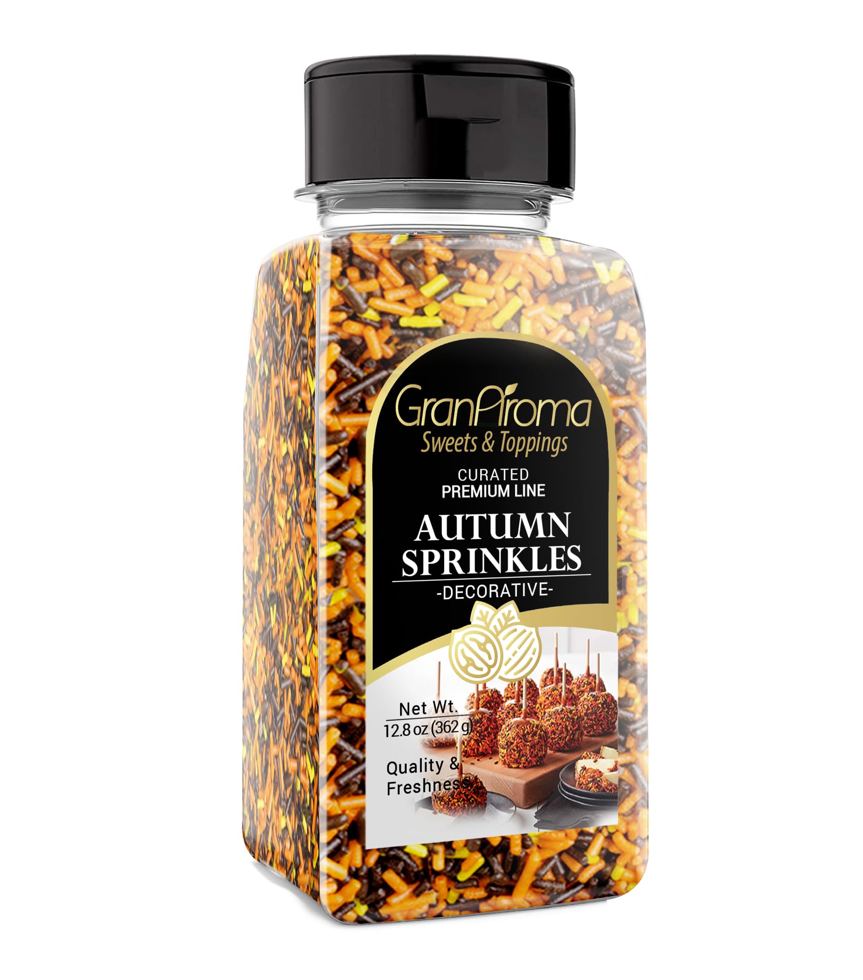 GranAroma Autumn Sprinkles, 12.8 oz, Decorative, Cakes & Cupcakes