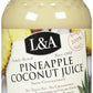 L & A Juice Juice Pineapple Ccnut