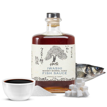 HAKU Haku Iwashi Fish Sauce - Authentic Japanese Umami Anchovy Seasoning, 375 ml (12.68 Fl Oz)