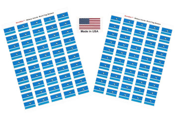 Made In Usa 100 Country Flag 15 X 1 Self Adhesive World Flag Scrapbook Stickers, Two Sheets Of 50, 100 International Sticker Dec